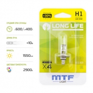 Галогенная лампа MTF Light H1, 12V, 55W