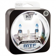 Галогенные лампы MTF Light серия ARGENTUM +80% H1, 12V, 55W